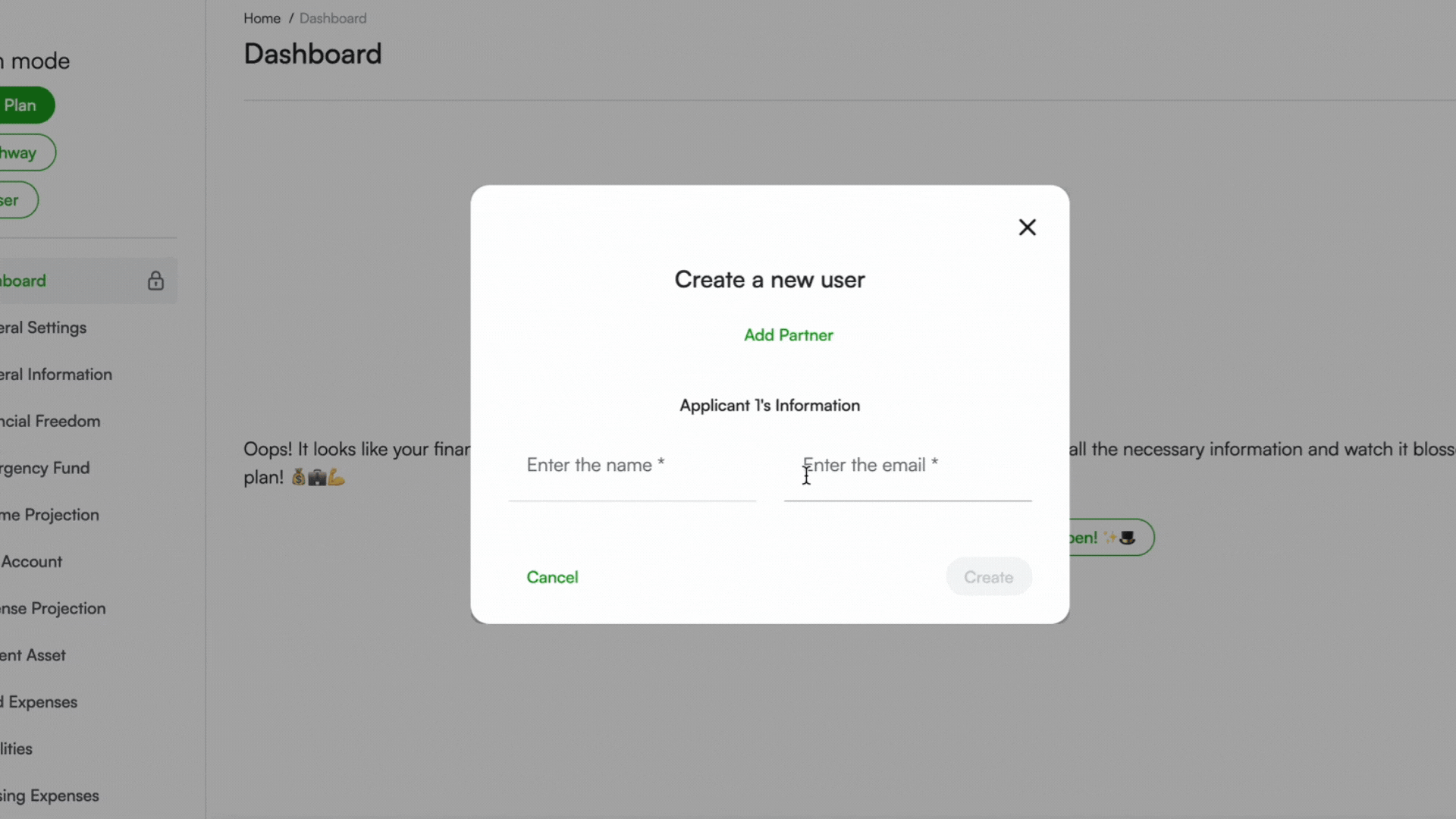 Client onboarding process